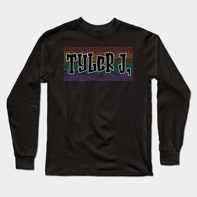 LGBTQ PATTERN AMERICA TYLER J Long Sleeve T-Shirt by Zodiac BeMac